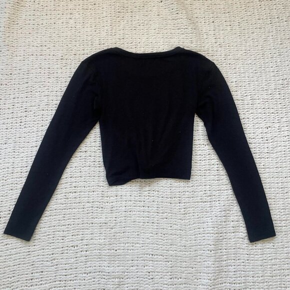 Aritzia Wilfred Women's Ortiz Long Sleeve Shirt - Size Small - Picture 4 of 6